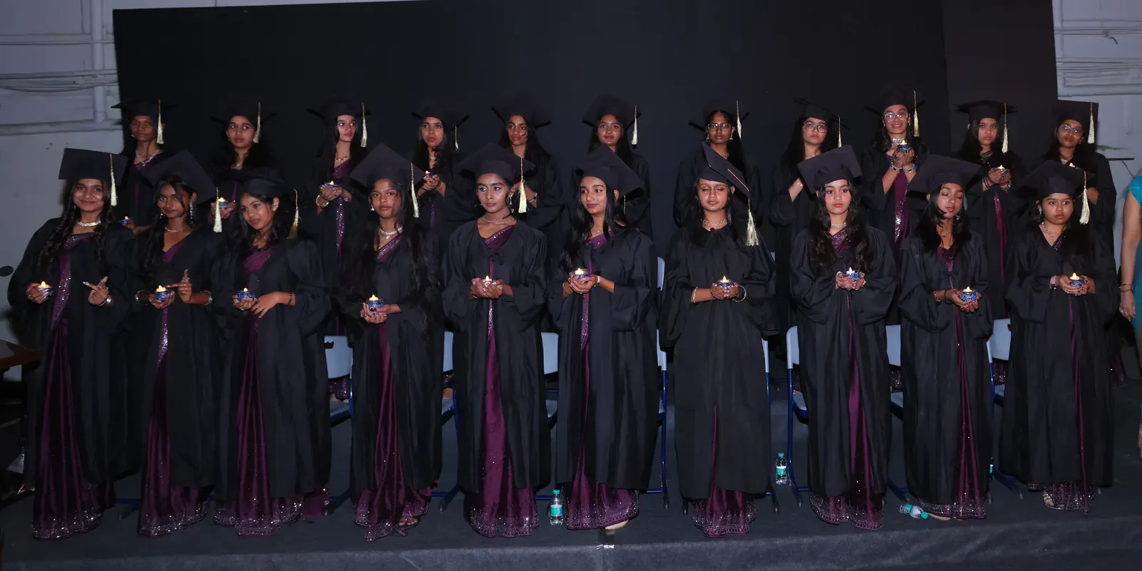Graduates on stage at Graduation Day 2026