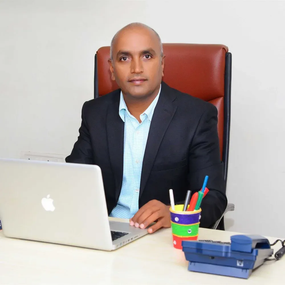 Mr Rajagopal K, Director of Gnan Srishti School of Excellence