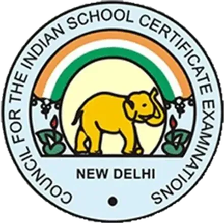Seal of the Council for the Indian School Certificate Examinations (CISCE), New Delhi